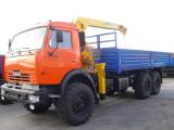  Кран-манипулятор SOOSAN SCS513 на шасси КАМАЗ 43118